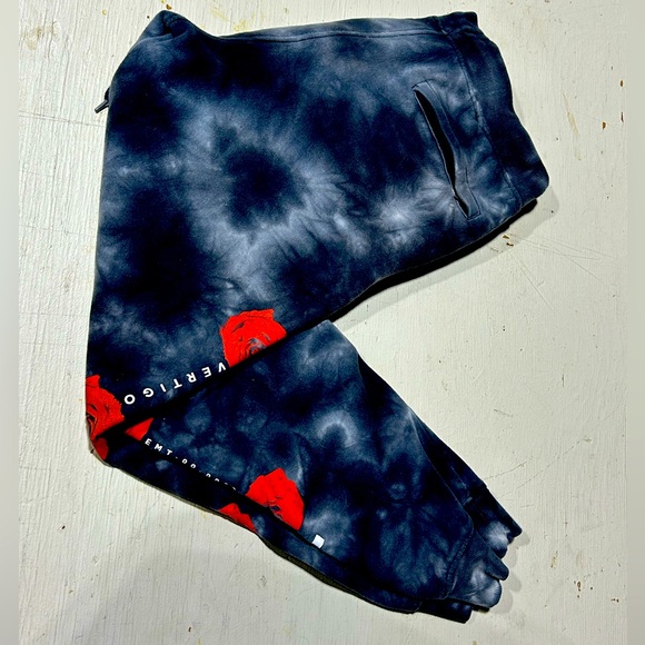 EMPYRE Rose Pattern Trackpants - Picture 1 of 2